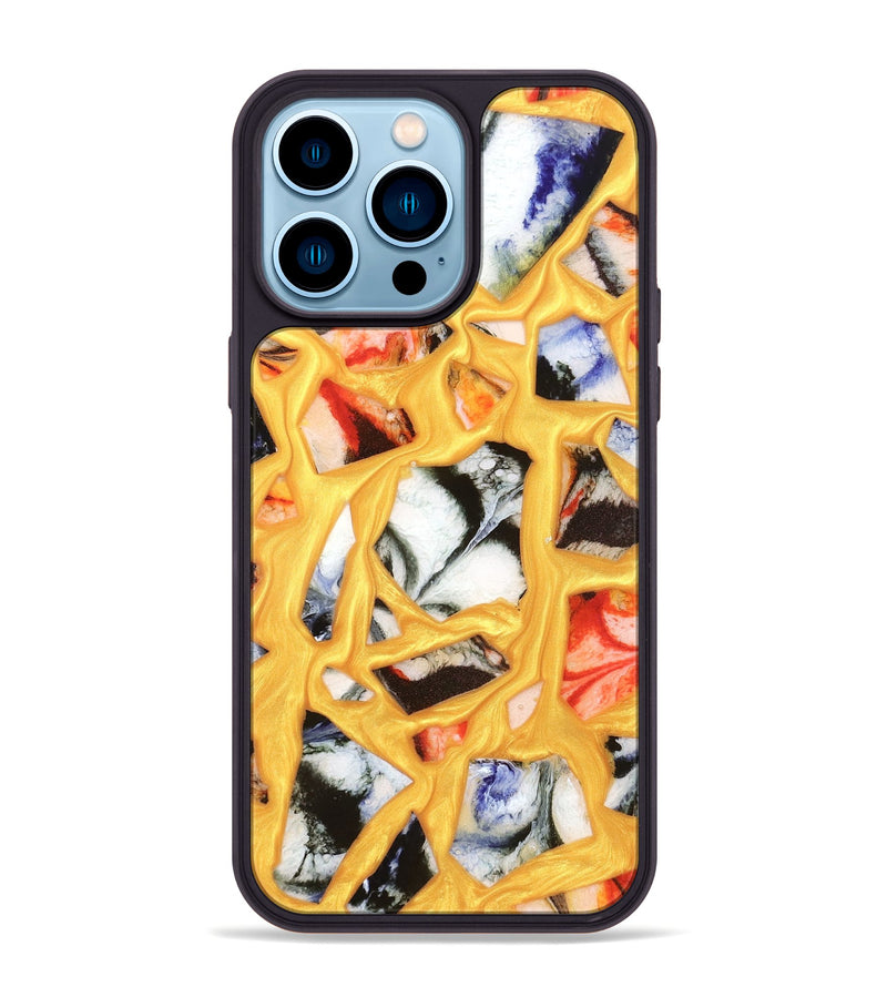 iPhone 14 Pro Max ResinArt Phone Case - Nellie (Stained Glass, 821796)
