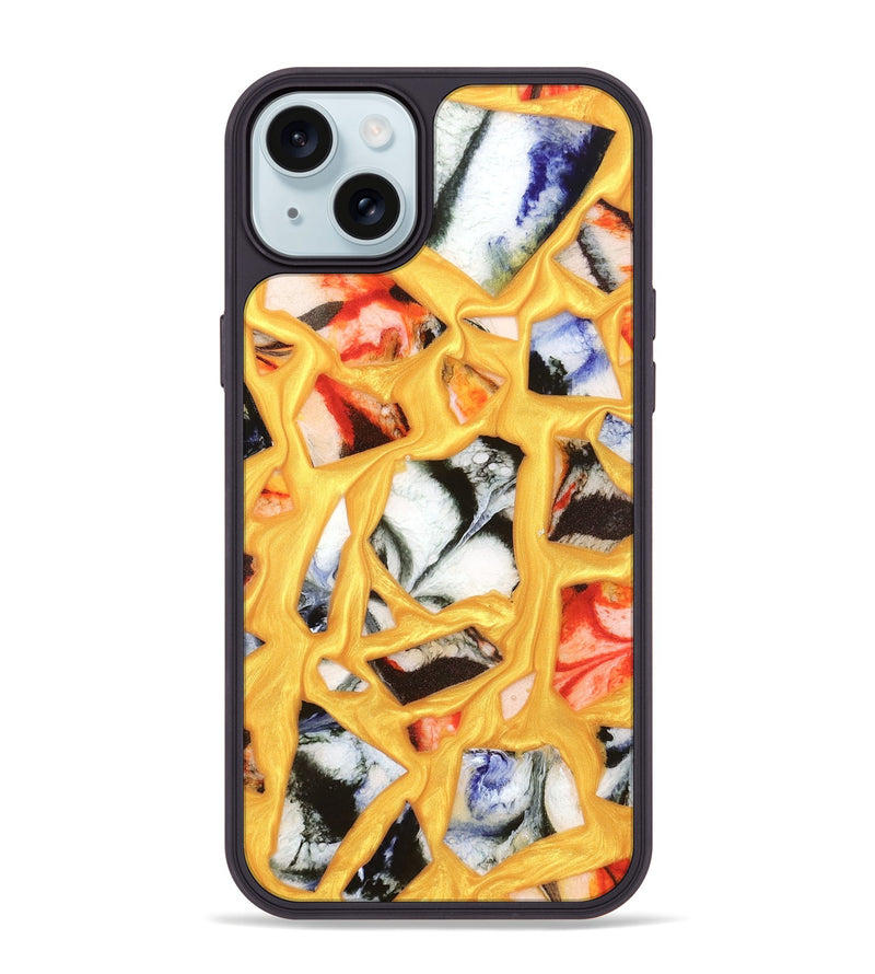 iPhone 15 Plus ResinArt Phone Case - Nellie (Stained Glass, 821796)