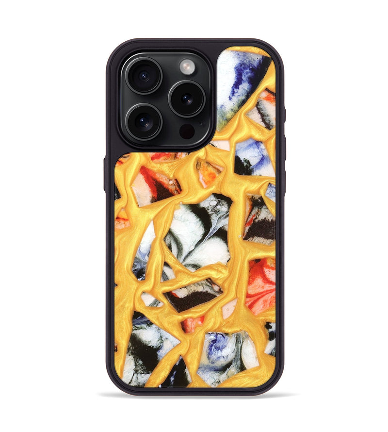 iPhone 15 Pro ResinArt Phone Case - Nellie (Stained Glass, 821796)