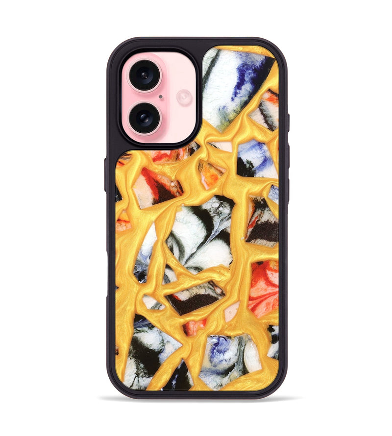 iPhone 16 ResinArt Phone Case - Nellie (Stained Glass, 821796)
