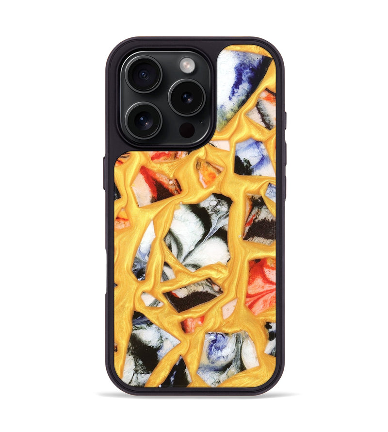iPhone 16 Pro ResinArt Phone Case - Nellie (Stained Glass, 821796)