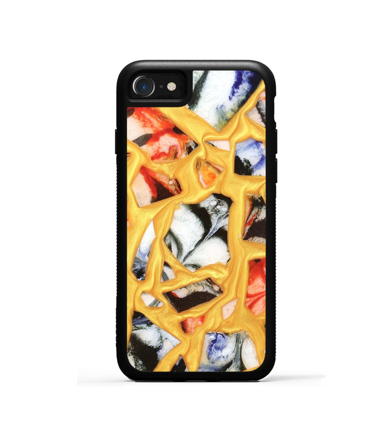 iPhone SE ResinArt Phone Case - Nellie (Stained Glass, 821796)