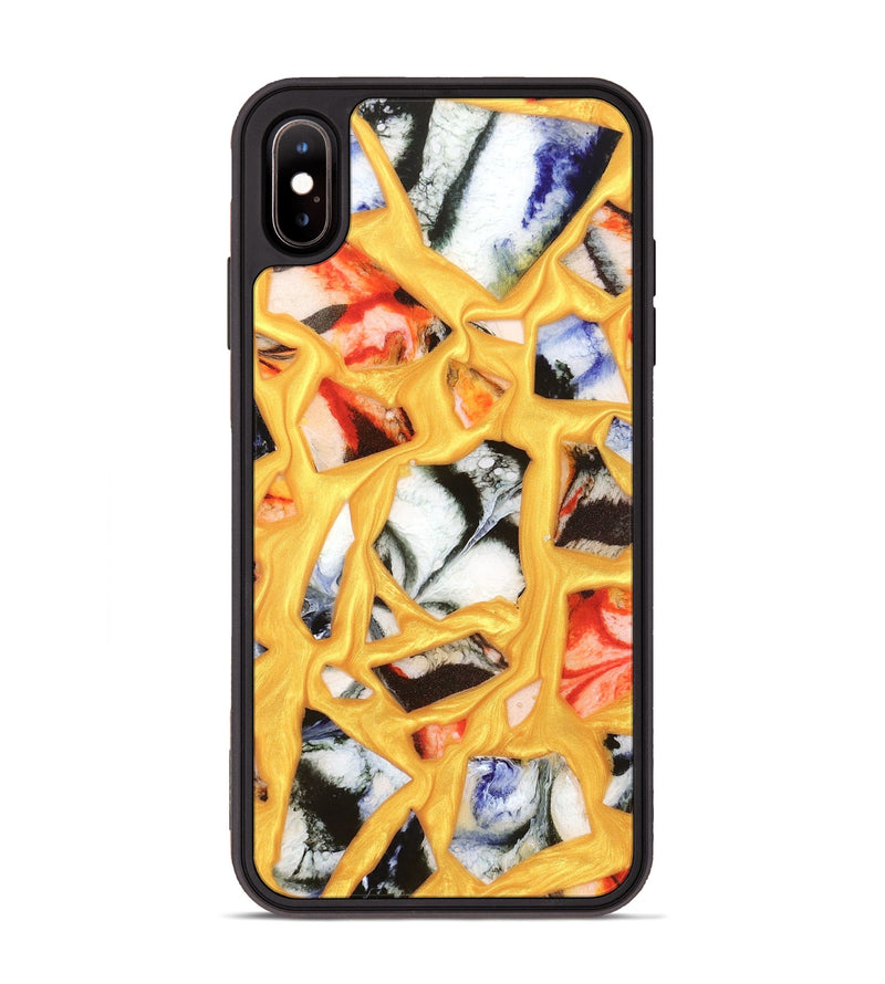 iPhone Xs Max ResinArt Phone Case - Nellie (Stained Glass, 821796)