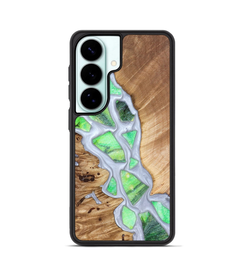 Galaxy S26 Wood Phone Case - Patrica (Stained Glass, 821799)