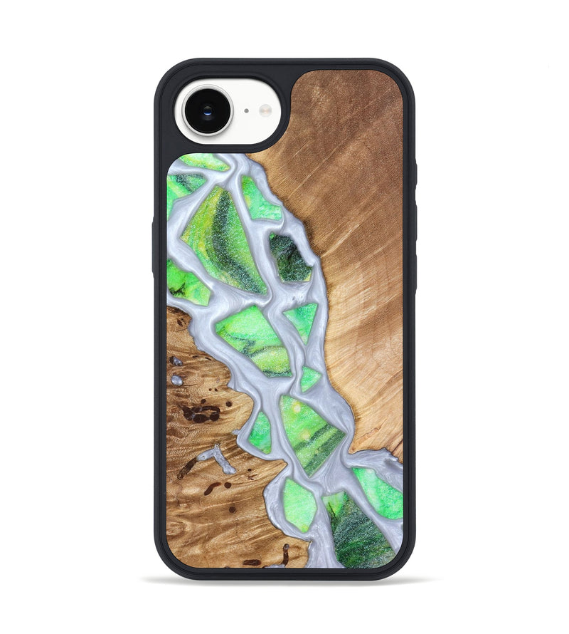iPhone 16e Wood Phone Case - Patrica (Stained Glass, 821799)