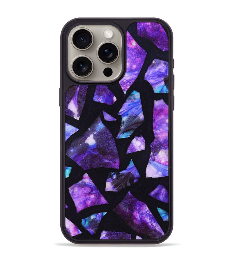 iPhone 15 Pro Max ResinArt Phone Case - Jaclyn (Stained Glass, 821800)