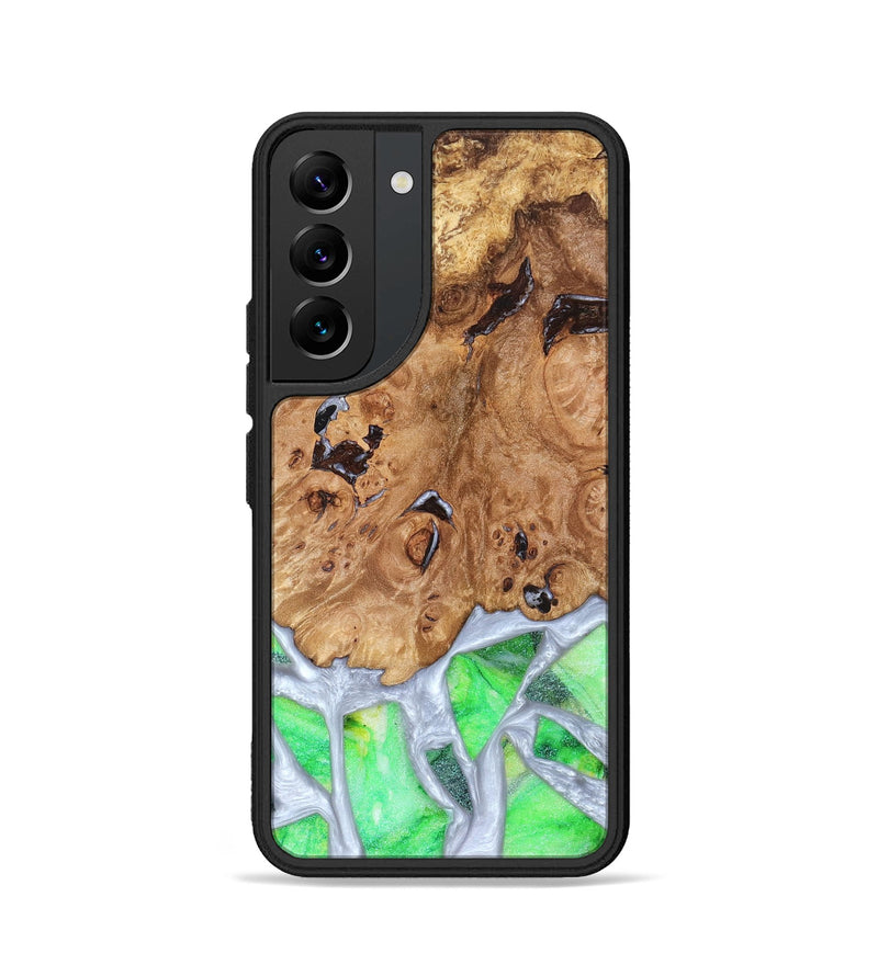 Galaxy S22 Wood Phone Case - Perla (Stained Glass, 821801)