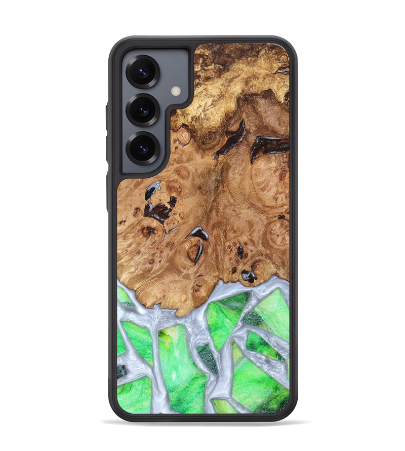 Galaxy S25 Plus Wood Phone Case - Perla (Stained Glass, 821801)