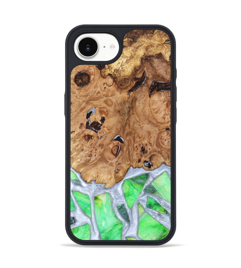 iPhone 16e Wood Phone Case - Perla (Stained Glass, 821801)