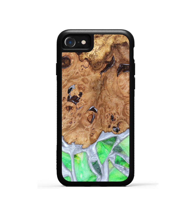 iPhone SE Wood Phone Case - Perla (Stained Glass, 821801)