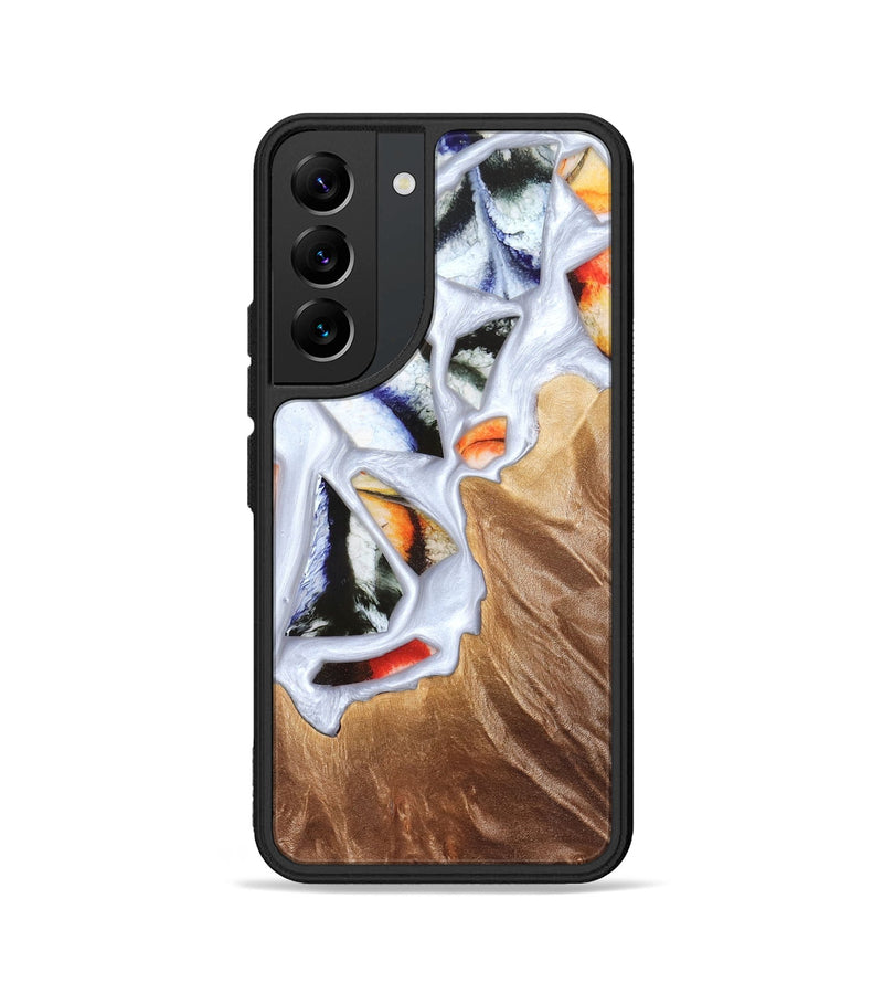 Galaxy S22 Wood Phone Case - Dusty (Stained Glass, 821802)