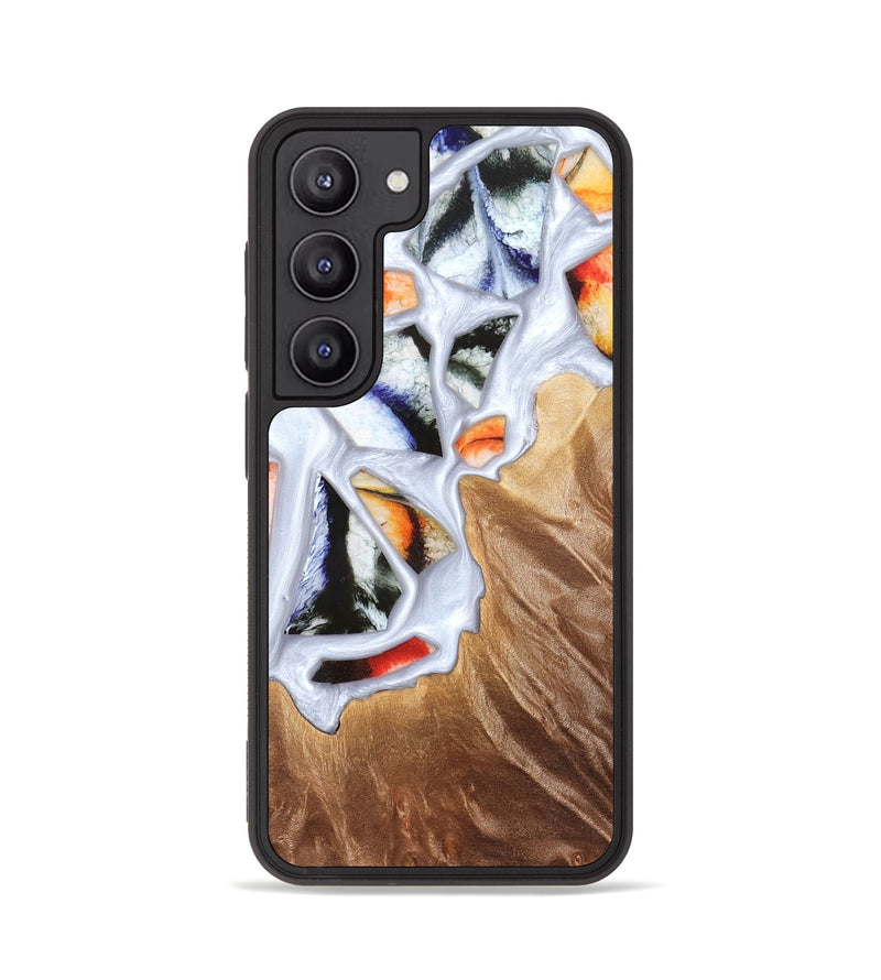 Galaxy S23 Wood Phone Case - Dusty (Stained Glass, 821802)