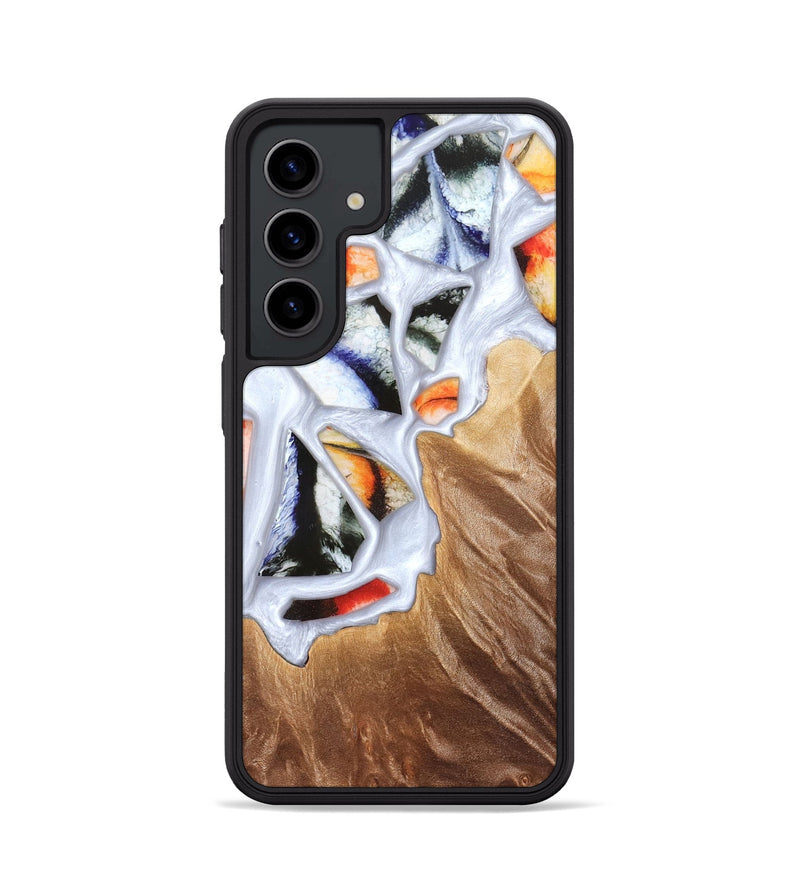 Galaxy S24 Wood Phone Case - Dusty (Stained Glass, 821802)