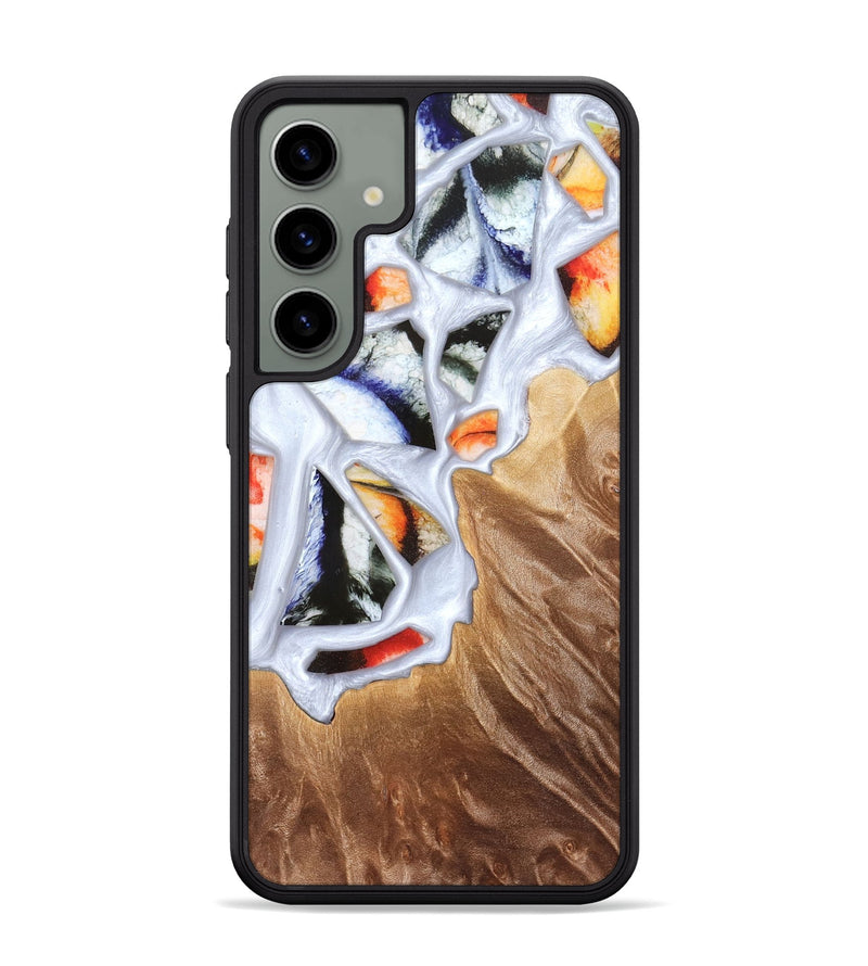 Galaxy S24 Plus Wood Phone Case - Dusty (Stained Glass, 821802)