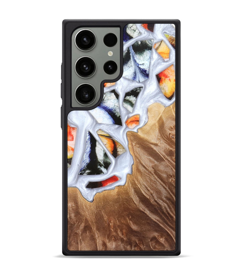 Galaxy S24 Ultra Wood Phone Case - Dusty (Stained Glass, 821802)