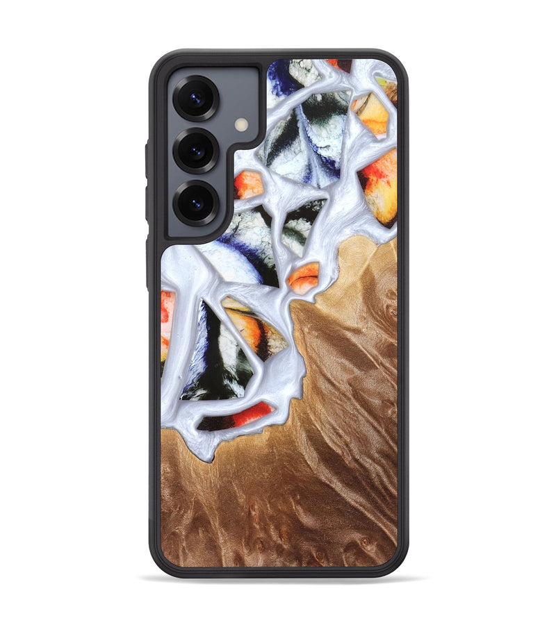 Galaxy S25 Plus Wood Phone Case - Dusty (Stained Glass, 821802)