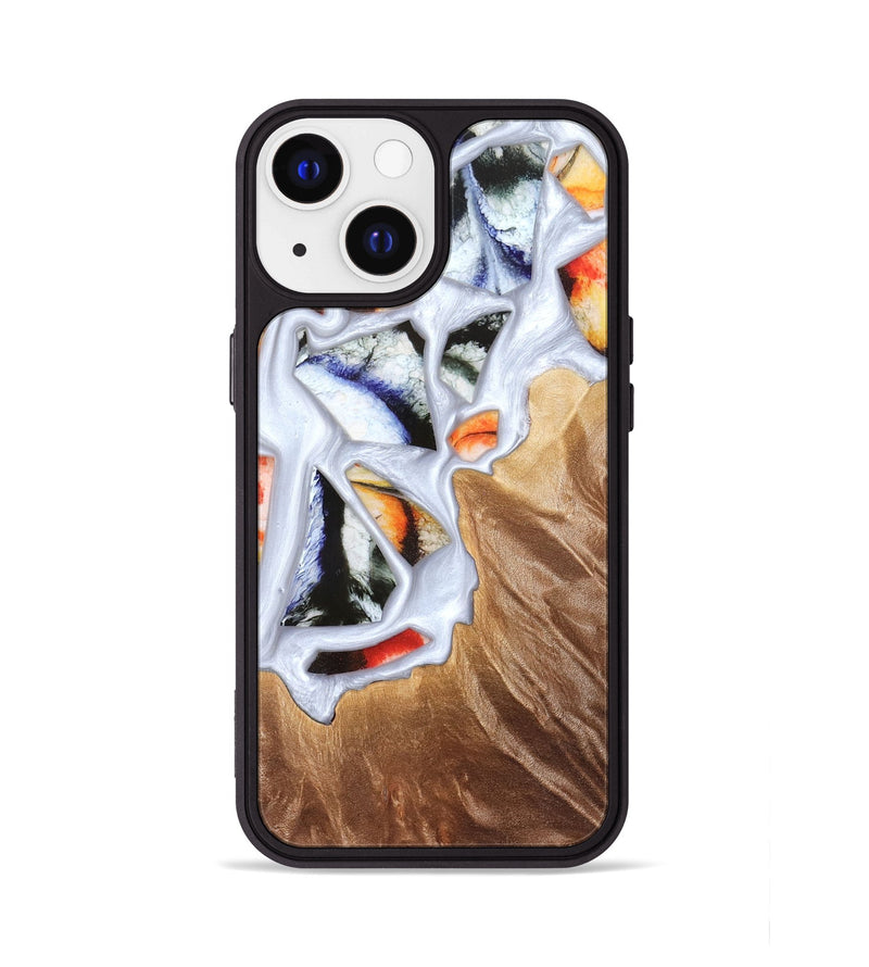 iPhone 13 Wood Phone Case - Dusty (Stained Glass, 821802)