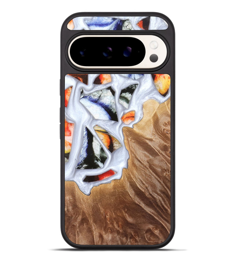 Pixel 9 Pro XL Wood Phone Case - Dusty (Stained Glass, 821802)