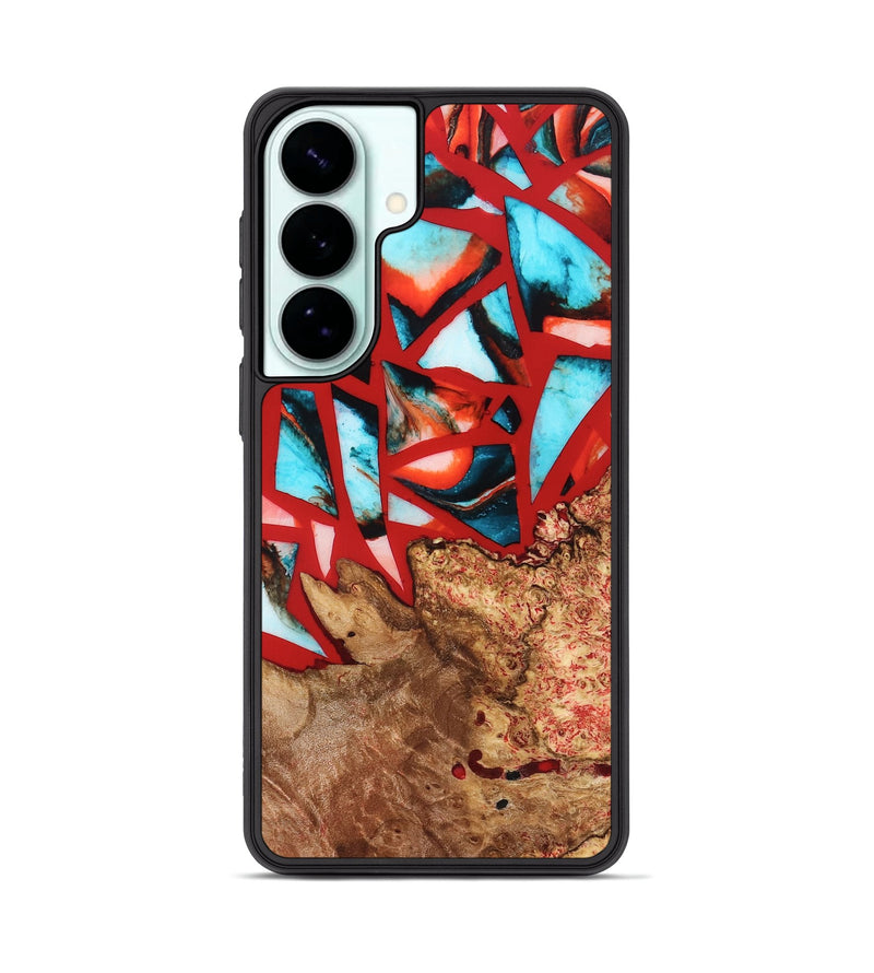 Galaxy S26 Plus Wood Phone Case - Suellen (Stained Glass, 821803)