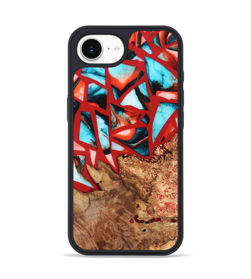 iPhone 16e Wood Phone Case - Suellen (Stained Glass, 821803)