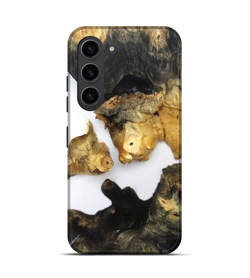 Galaxy S23 Wood Live Edge Phone Case - Dionne (Clear, 821805)