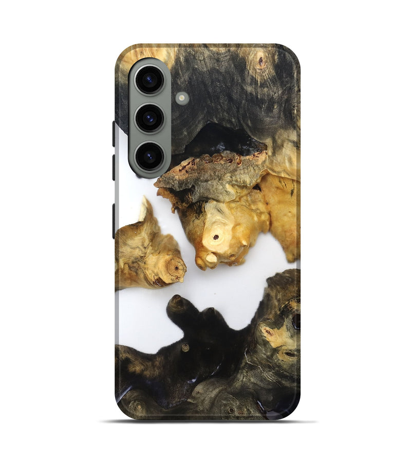 Galaxy S24 Wood Live Edge Phone Case - Dionne (Clear, 821805)