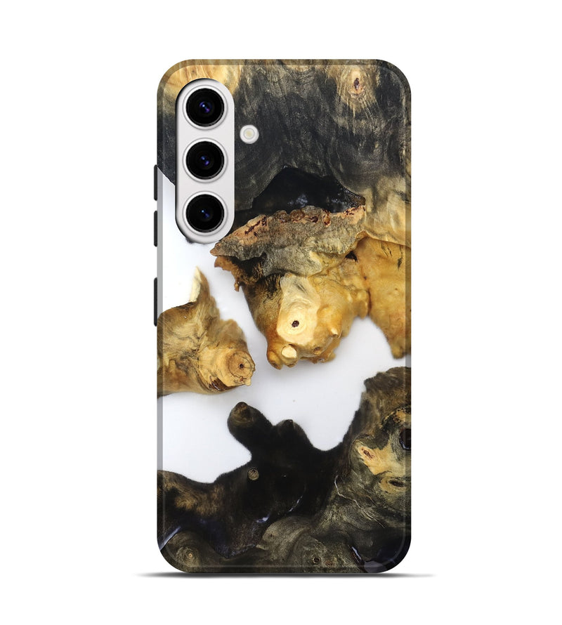 Galaxy S25 Wood Live Edge Phone Case - Dionne (Clear, 821805)