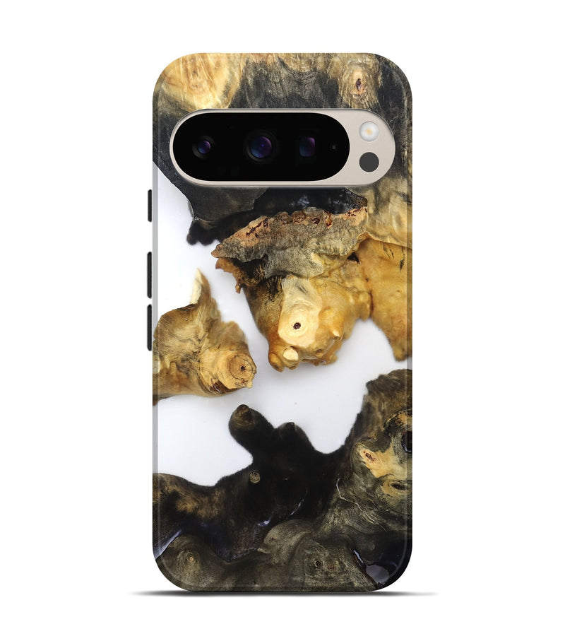 Pixel 10 Pro Wood Live Edge Phone Case - Dionne (Clear, 821805)