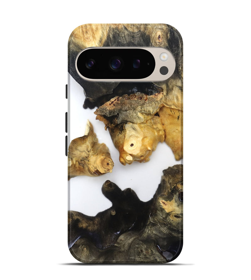 Pixel 9 Wood Live Edge Phone Case - Dionne (Clear, 821805)