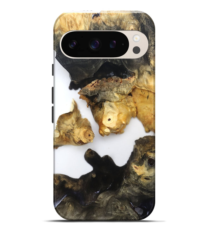 Pixel 9 Pro XL Wood Live Edge Phone Case - Dionne (Clear, 821805)
