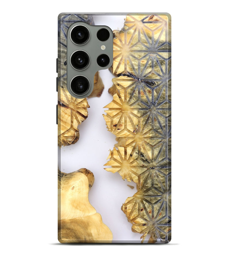 Galaxy S24 Ultra Wood Live Edge Phone Case - Leesa (Clear, 821807)