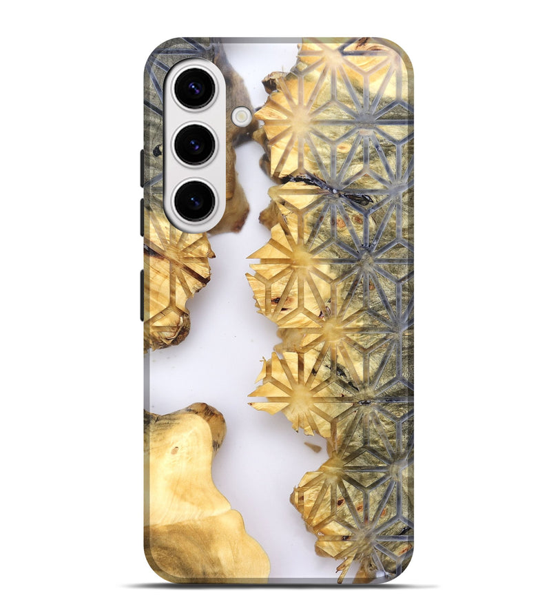 Galaxy S25 Plus Wood Live Edge Phone Case - Leesa (Clear, 821807)