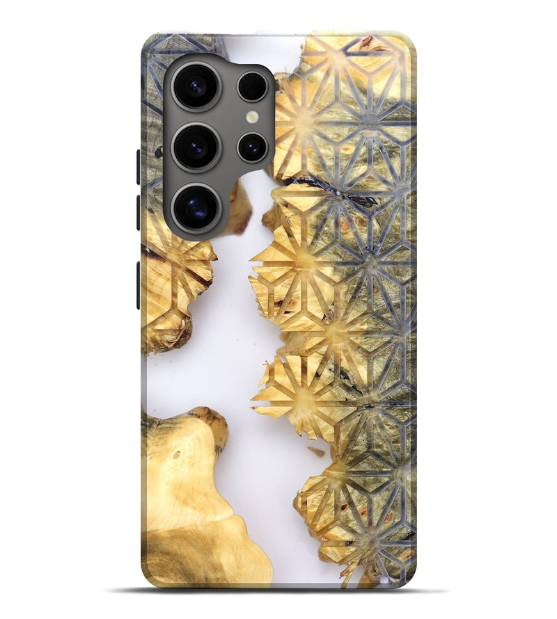 Galaxy S25 Ultra Wood Live Edge Phone Case - Leesa (Clear, 821807)