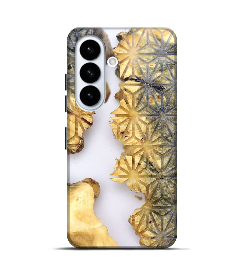 Galaxy S26 Wood Live Edge Phone Case - Leesa (Clear, 821807)