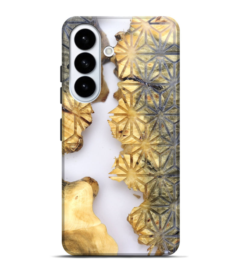 Galaxy S26 Plus Wood Live Edge Phone Case - Leesa (Clear, 821807)