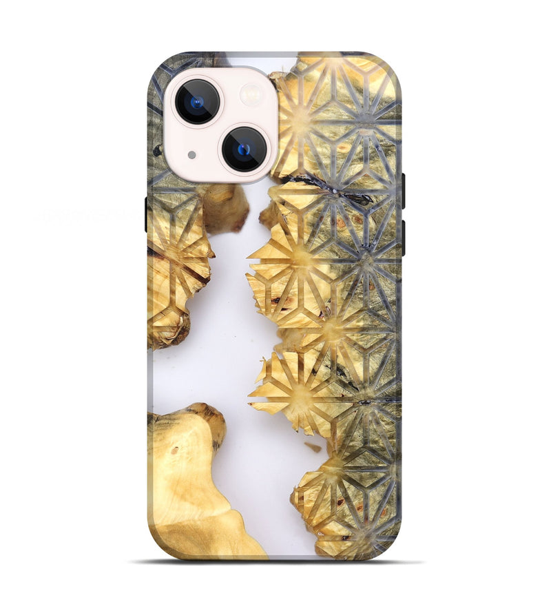 iPhone 13 Wood Live Edge Phone Case - Leesa (Clear, 821807)