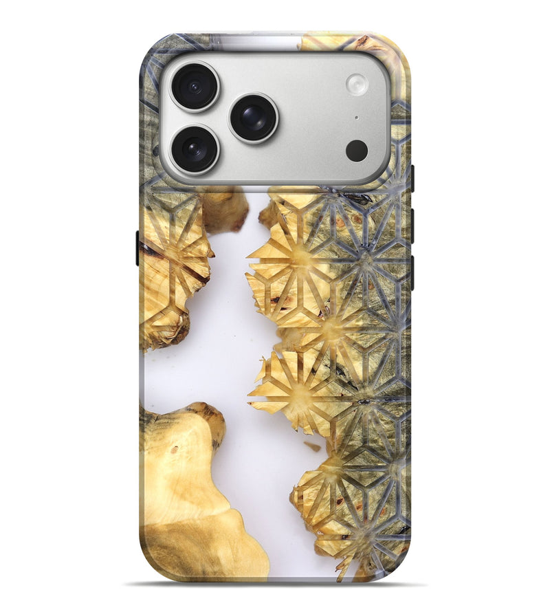 iPhone 17 Pro Max Wood Live Edge Phone Case - Leesa (Clear, 821807)