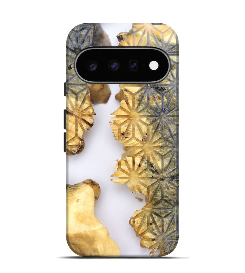 Pixel 11 Wood Live Edge Phone Case - Leesa (Clear, 821807)