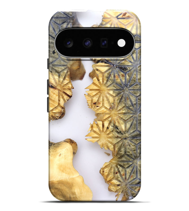 Pixel 11 Pro XL Wood Live Edge Phone Case - Leesa (Clear, 821807)