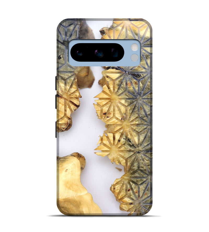 Pixel 8 Pro Wood Live Edge Phone Case - Leesa (Clear, 821807)