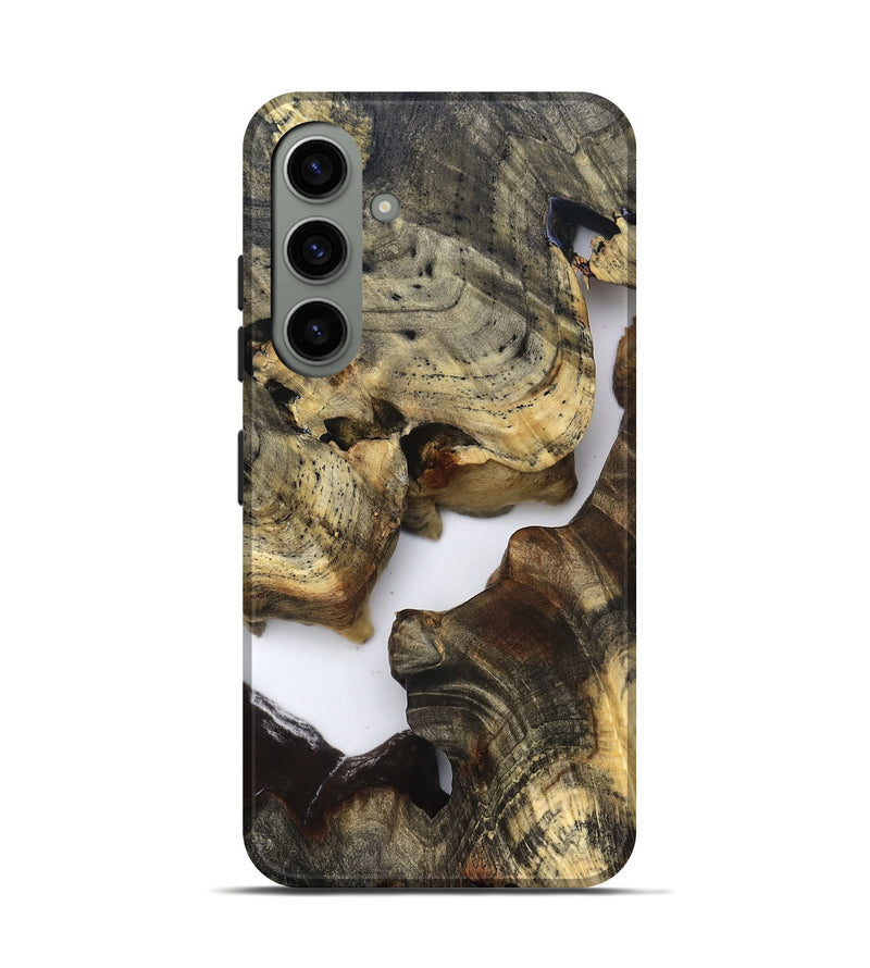 Galaxy S24 Wood Live Edge Phone Case - Bridger (Clear, 821808)