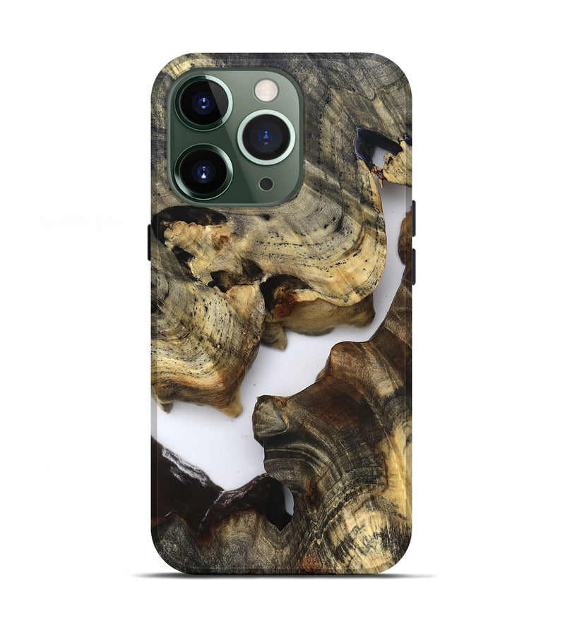 iPhone 13 Pro Wood Live Edge Phone Case - Bridger (Clear, 821808)