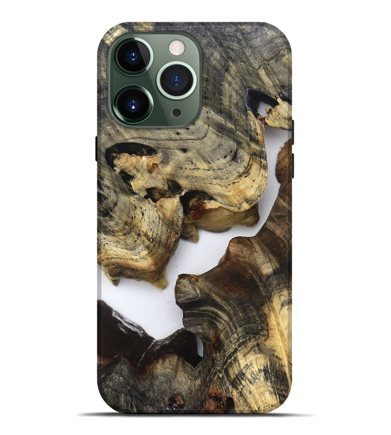 iPhone 13 Pro Max Wood Live Edge Phone Case - Bridger (Clear, 821808)