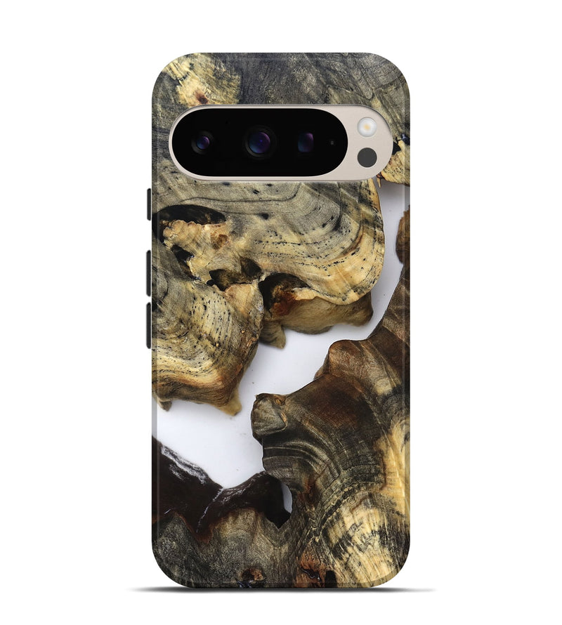 Pixel 9 Wood Live Edge Phone Case - Bridger (Clear, 821808)