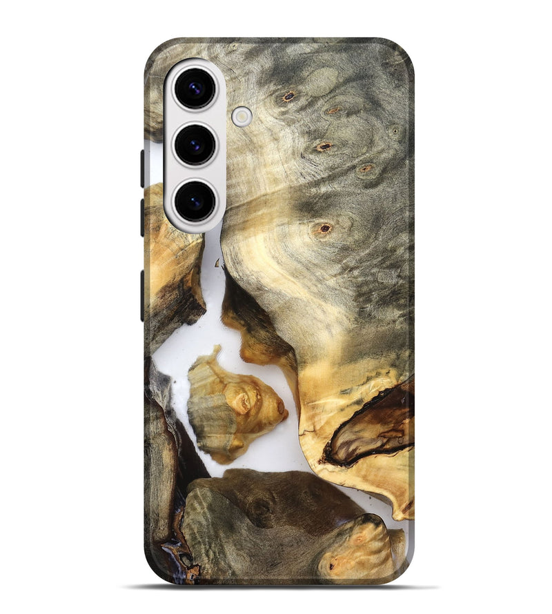 Galaxy S25 Plus Wood Live Edge Phone Case - Nikole (Clear, 821809)