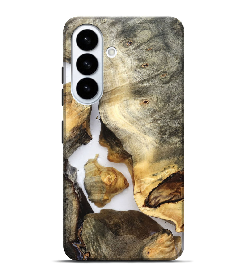 Galaxy S26 Plus Wood Live Edge Phone Case - Nikole (Clear, 821809)