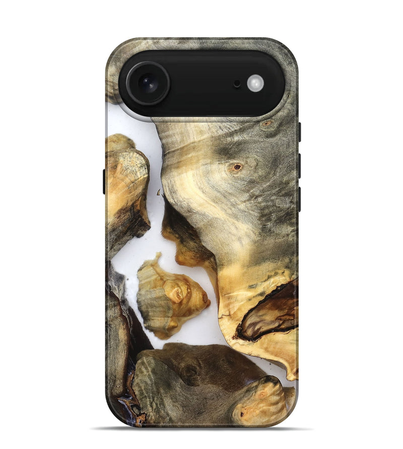 iPhone 17 Air Wood Live Edge Phone Case - Nikole (Clear, 821809)