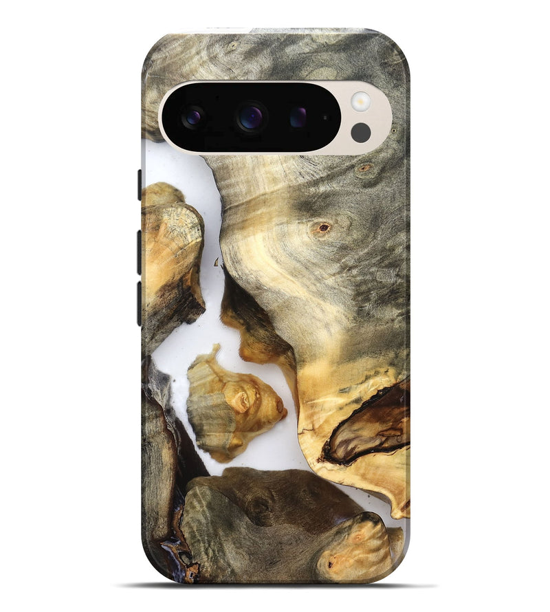 Pixel 10 Pro XL Wood Live Edge Phone Case - Nikole (Clear, 821809)