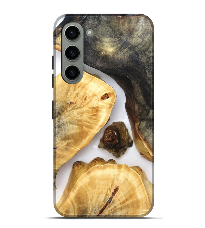 Galaxy S23 Plus Wood Live Edge Phone Case - Xyla (Clear, 821811)
