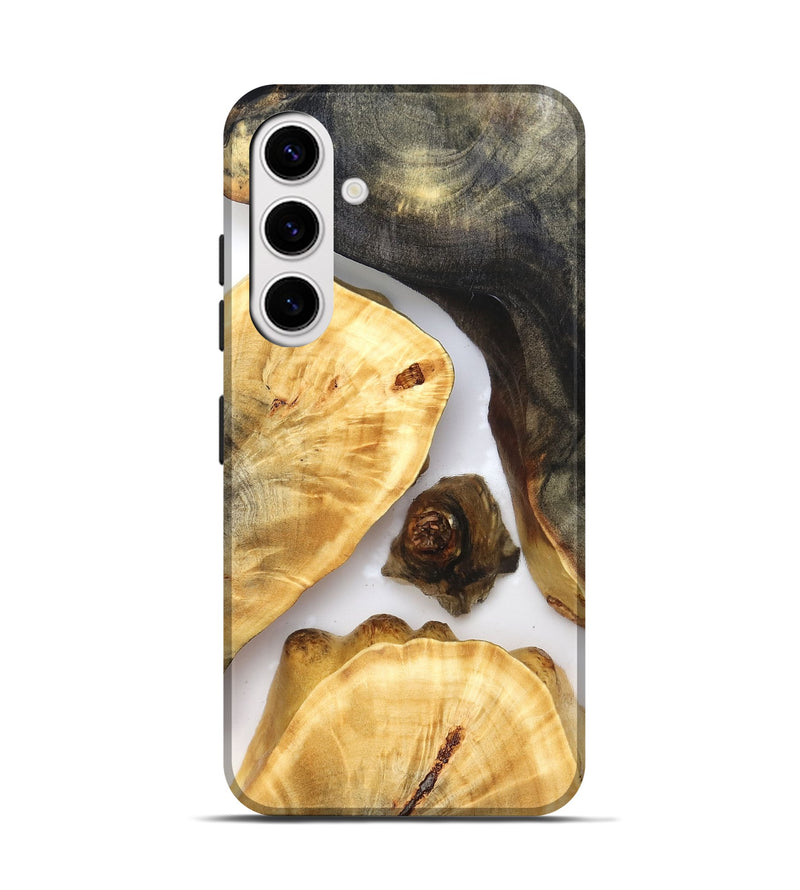 Galaxy S25 Wood Live Edge Phone Case - Xyla (Clear, 821811)